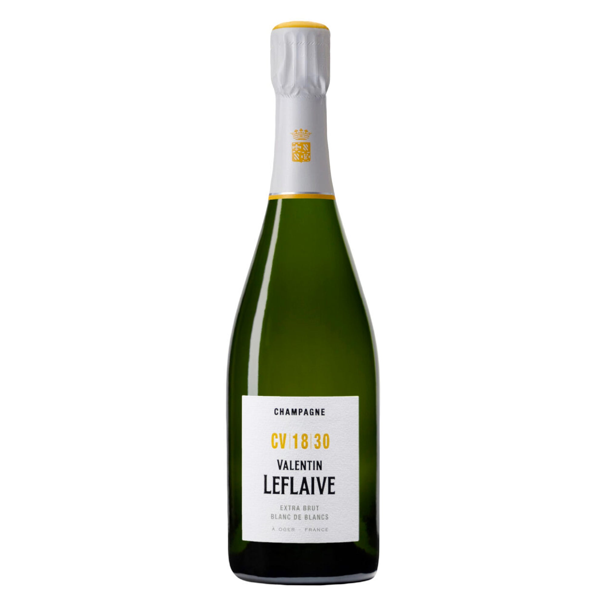 VALENTIN LEFLAIVE Champagne Extra Brut "CV 18 30" Blanc de Blancs NV