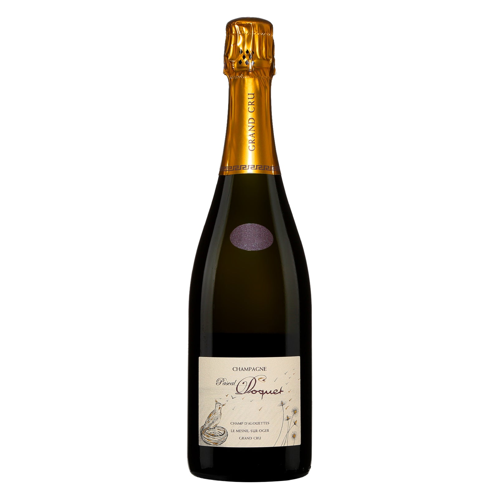PASCAL DOQUET Champagne Grand Cru Extra Brut "Le Mesnil Sur Oger - Champ d'Alouettes" 2005