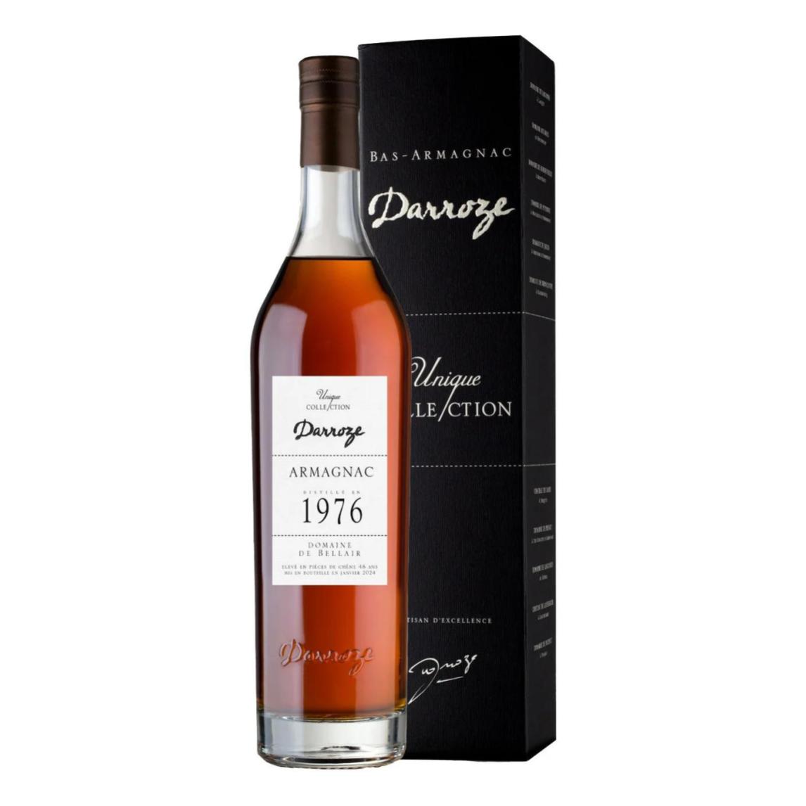 DARROZE Bas-Armagnac "Domaine de Bellair" 1976 - 70cl