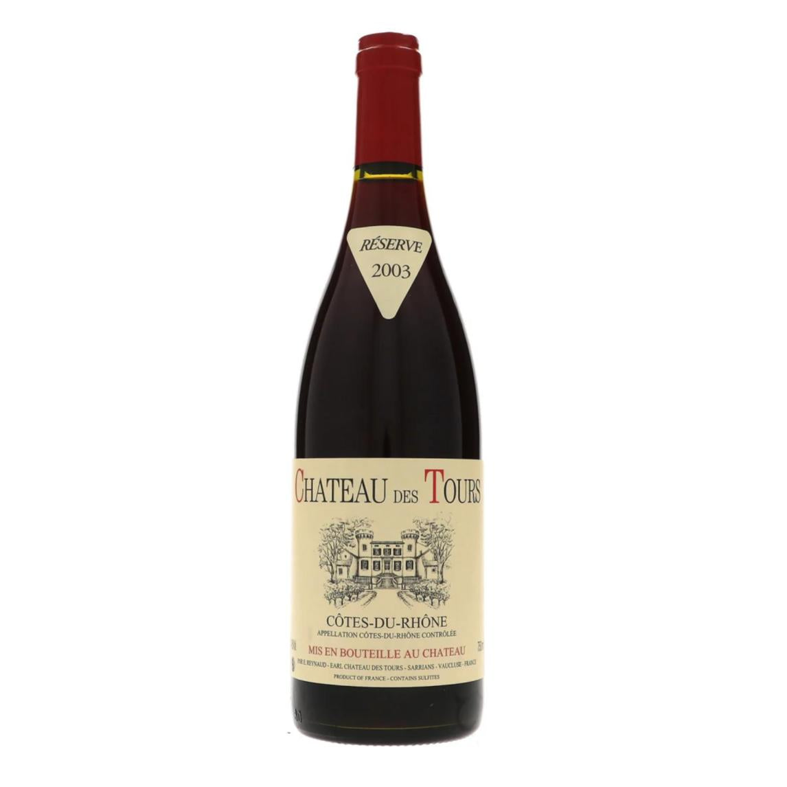 Chateau DES TOURS Cotes-du-Rhone 2001