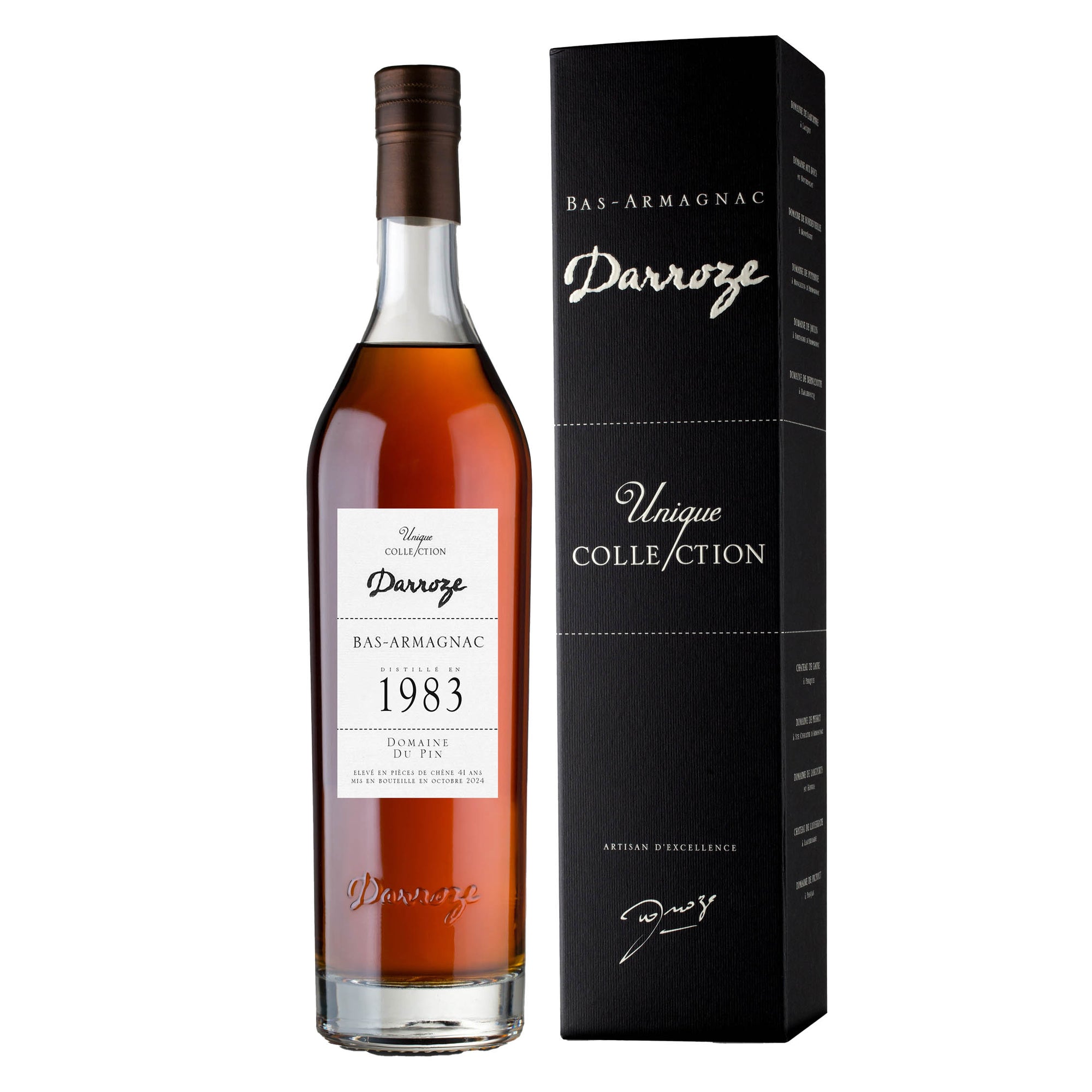 DARROZE Bas-Armagnac "Domaine Le Pin" 1983 - 70cl