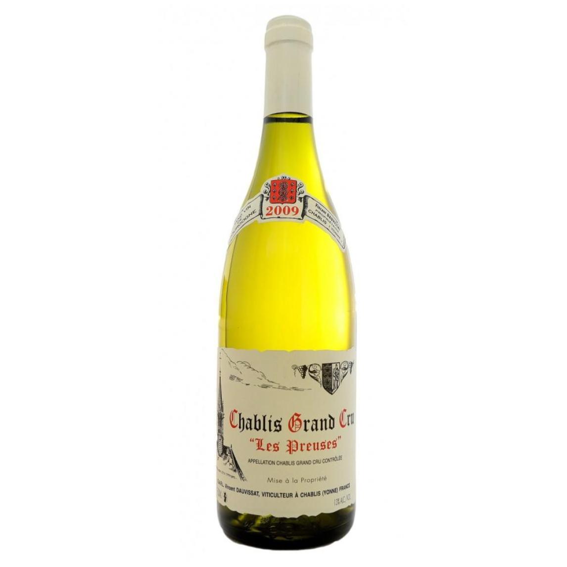 VINCENT DAUVISSAT Chablis Grand Cru "Les Preuses" 2009