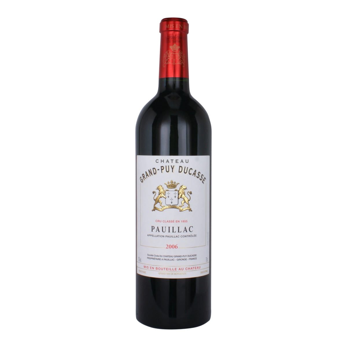 Chateau GRAND PUY DUCASSE Pauillac 2019