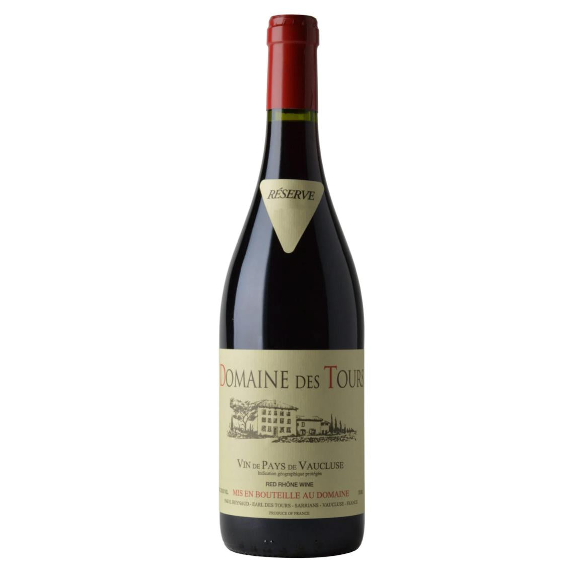 Domaine DES TOURS VDP Vaucluse 2013 (Red)