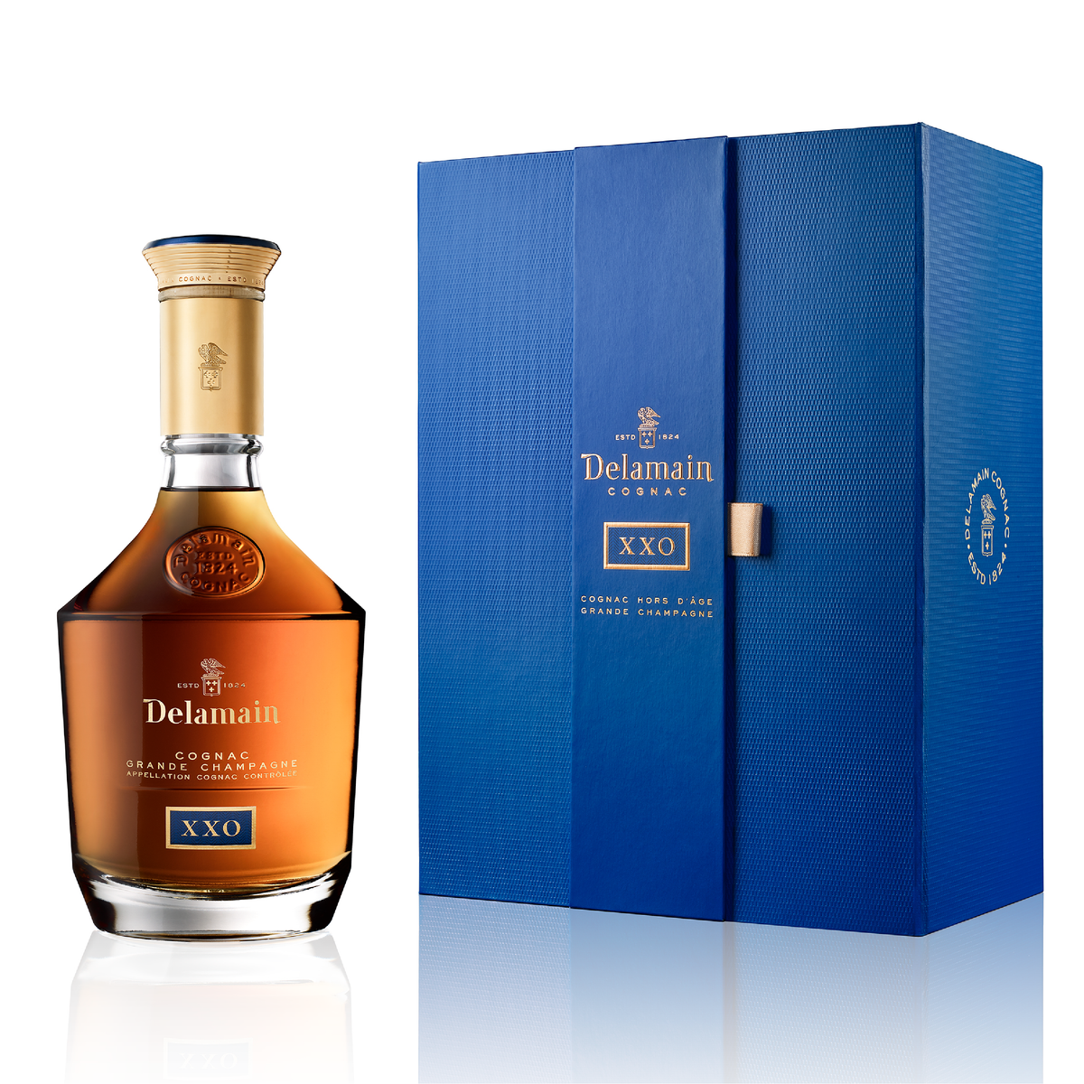 DELAMAIN Cognac Decanter "XXO" - 70cl with Gift Box