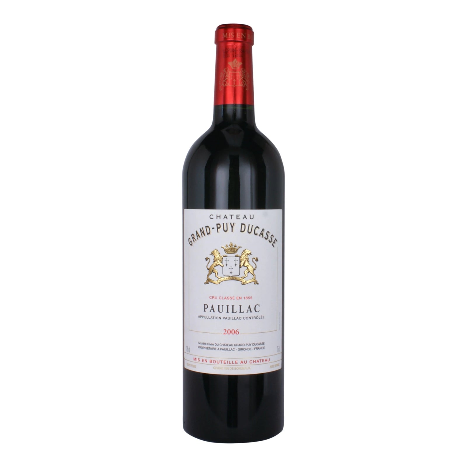 Chateau GRAND-PUY DUCASSE Pauillac 5eme Cru Classe  2014