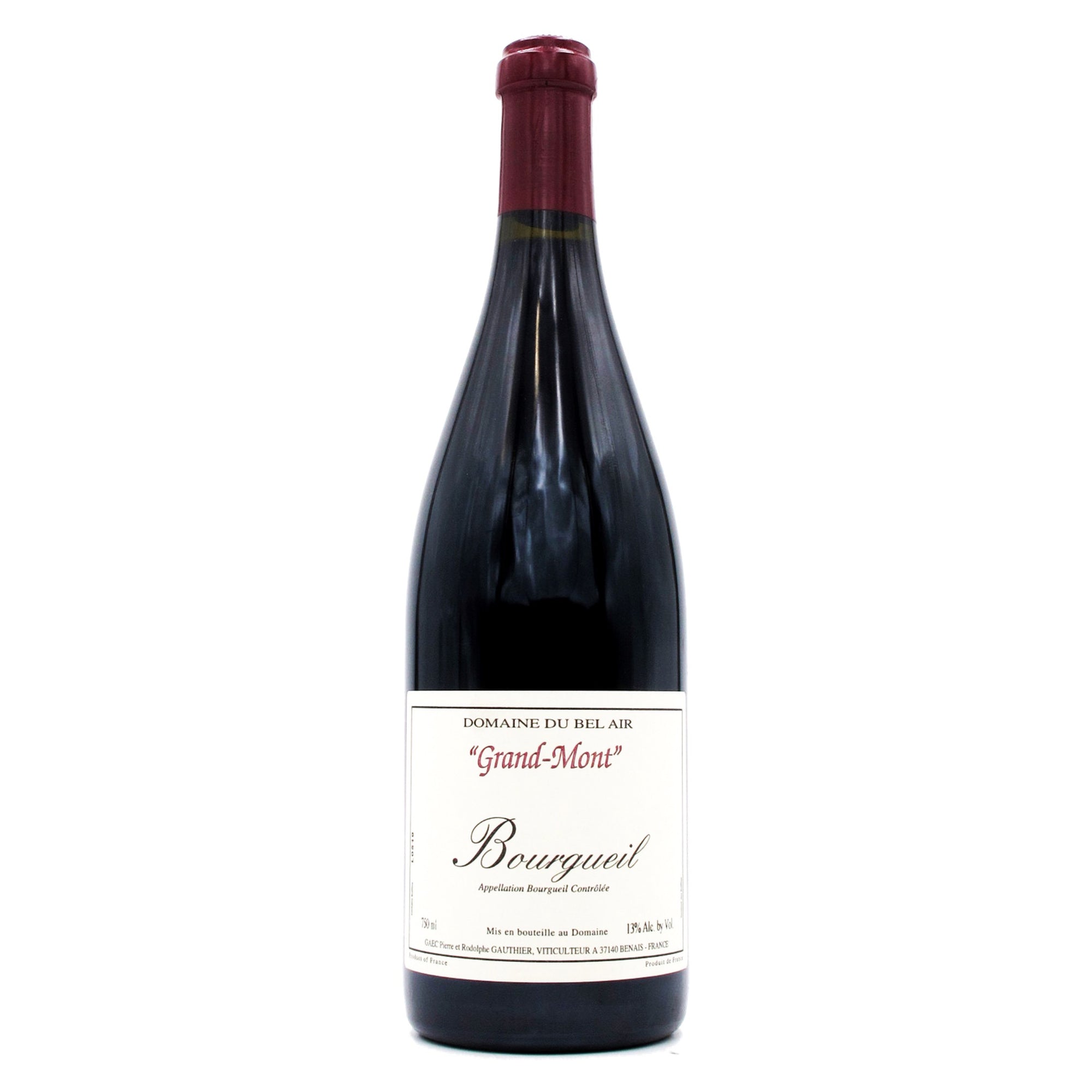 Domaine DU BEL AIR Bourgueil "Grand Mont" 2020