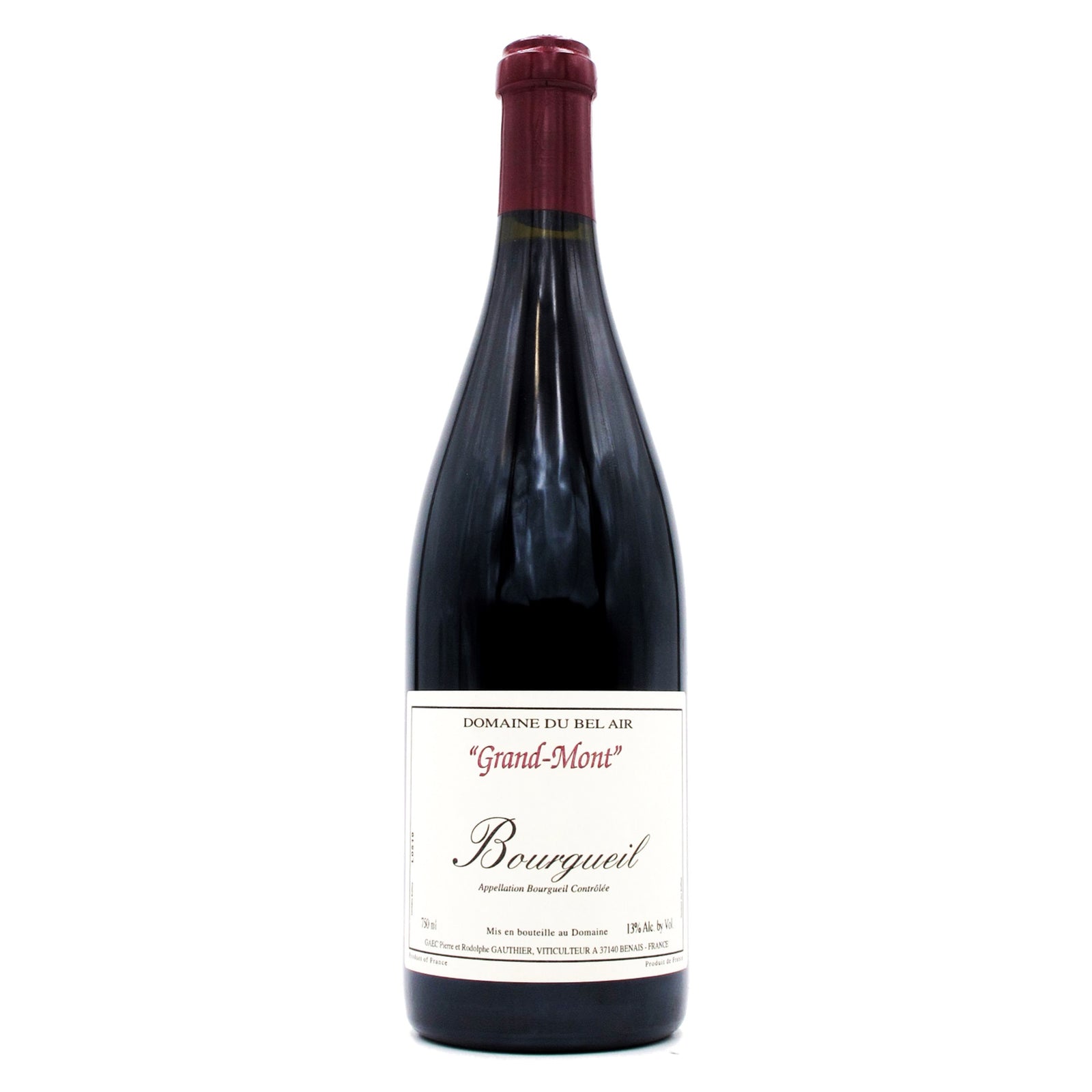 Domaine DU BEL AIR Bourgueil "Grand Mont" 2019