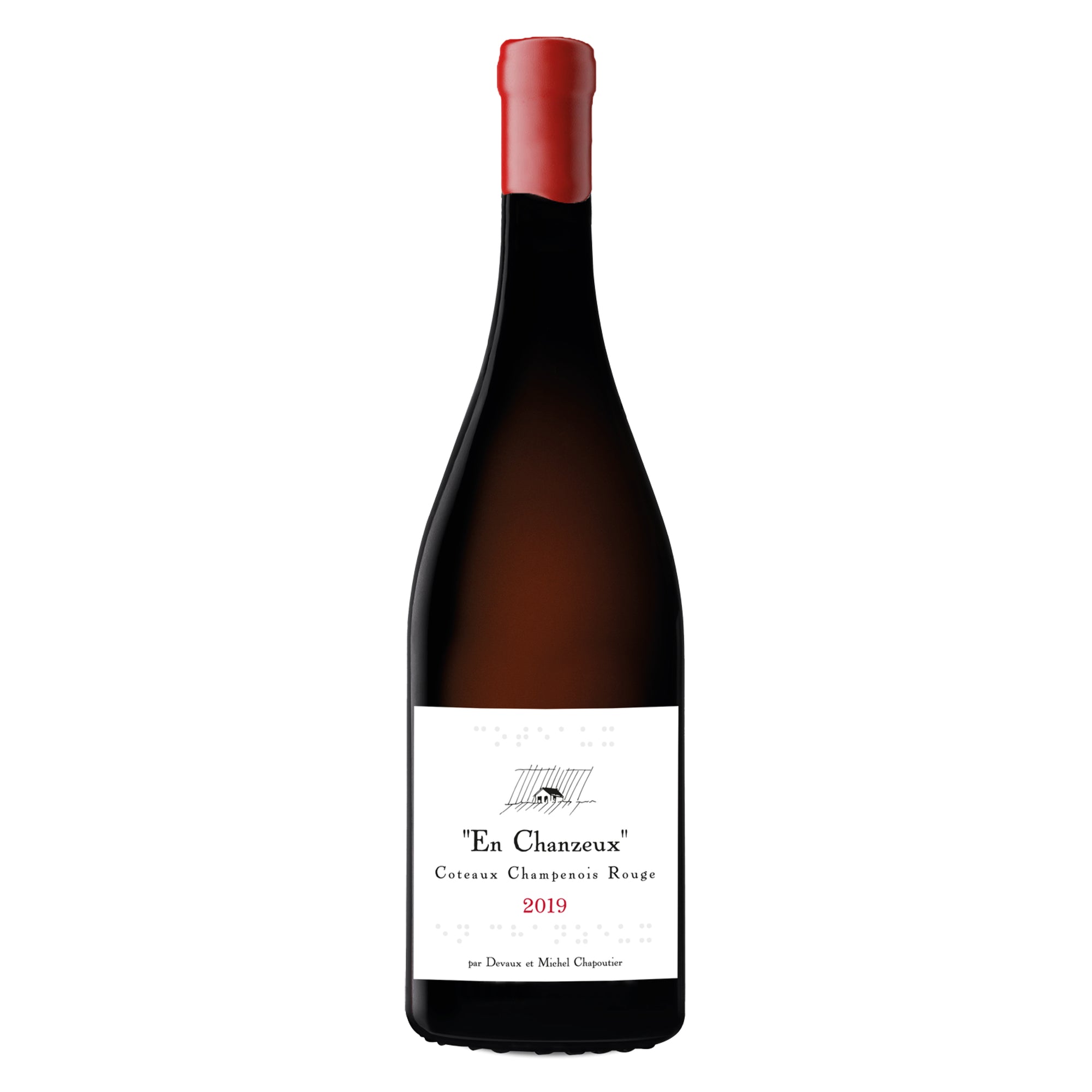 DEVAUX & M. CHAPOUTIER Coteaux Champenois "En Chanzeux" 2019 (Still Red Wine)