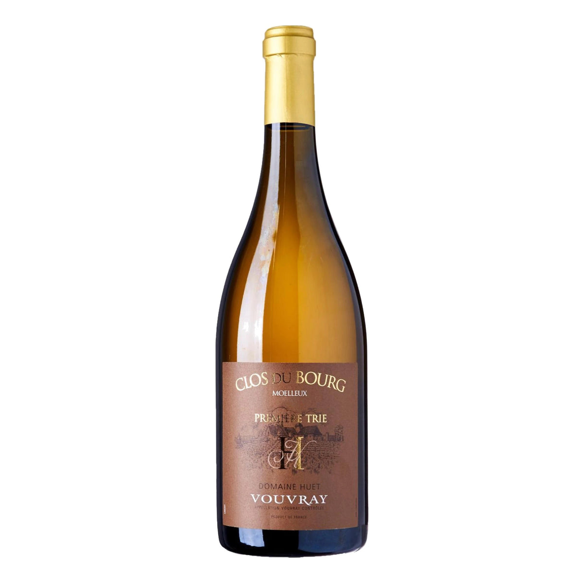 Domaine HUET Vouvray "Le Clos du Bourg" Moelleux 1ere Trie 2018