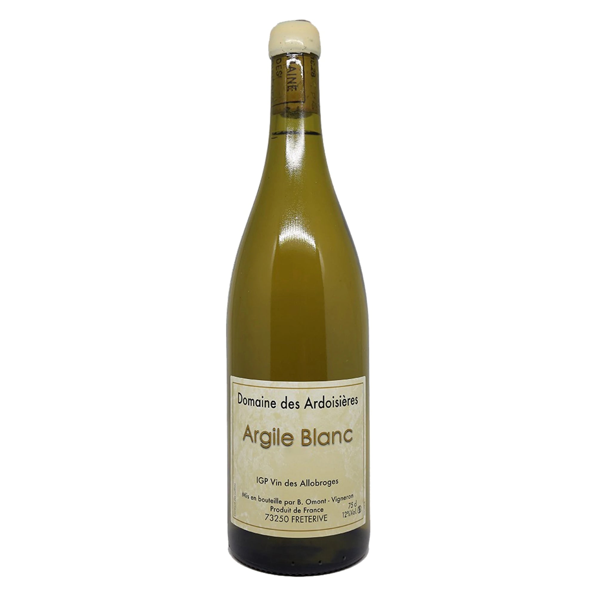 Domaine des ARDOISIERES IGP Vin des Allobroges "Argile Blanc" 2023