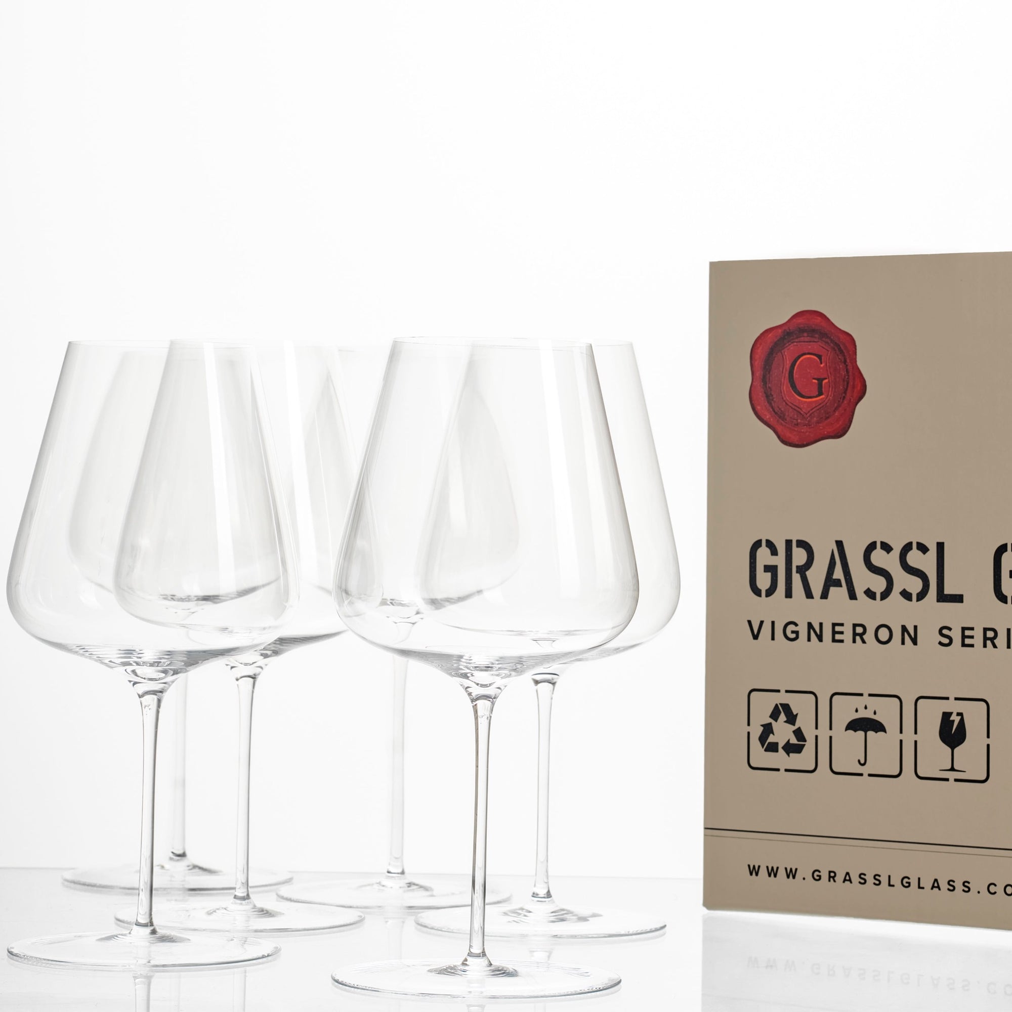 GRASSL GLASS Vigneron Series "1855" (Box of 6)