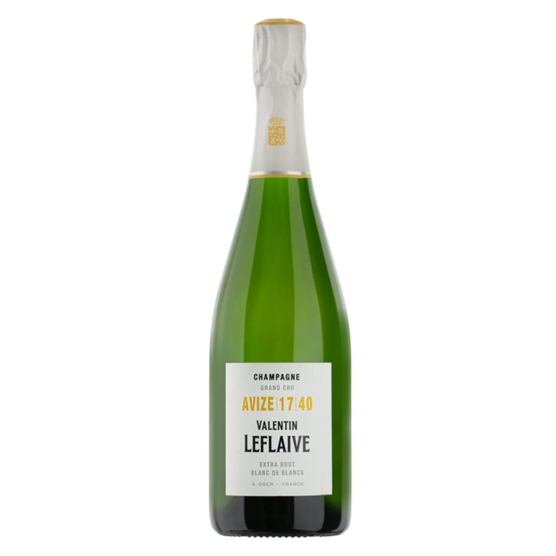 VALENTIN LEFLAIVE Champagne Grand Cru Extra Brut "Avize 17 40" Blanc de Blancs NV