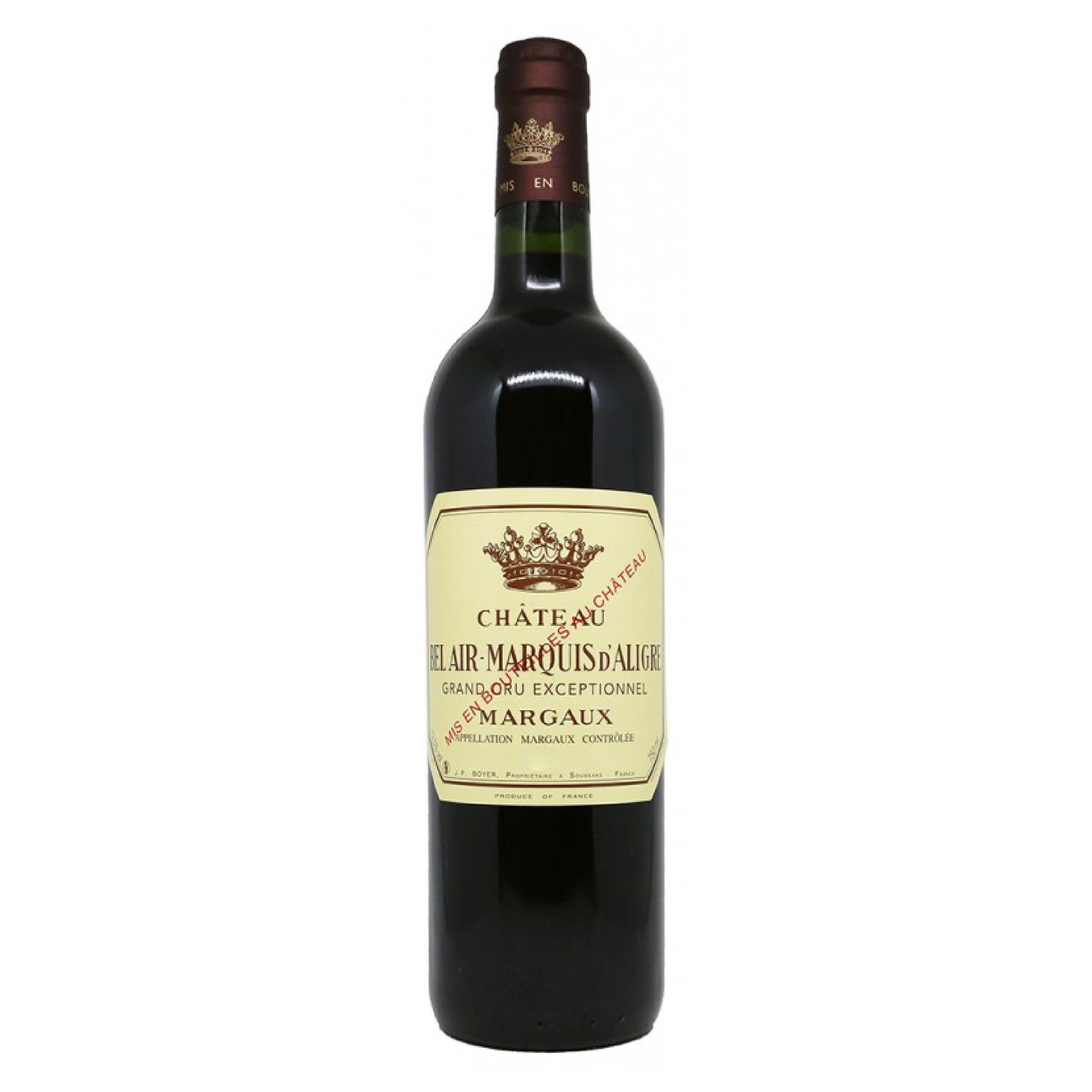 Chateau BEL AIR - MARQUIS D'ALIGRE Margaux 2013