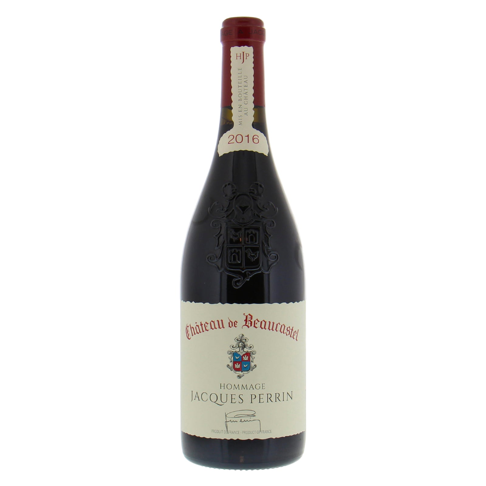 Chateau de BEAUCASTEL Chateauneuf-du-Pape "Hommage a Jacques Perrin" 2016