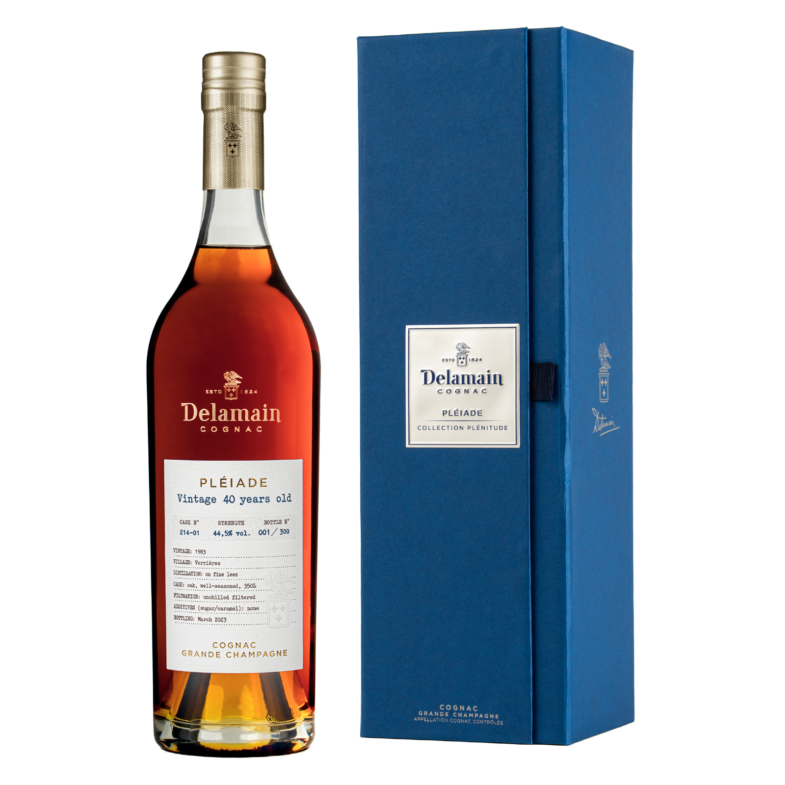 DELAMAIN Cognac "Pleiade " 40 Years - 70cl