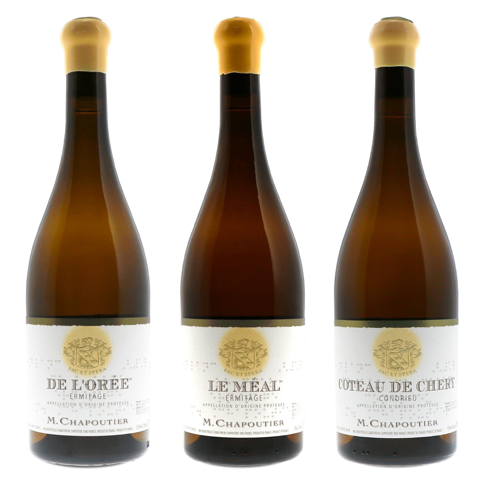 M. CHAPOUTIER Coffret "Blancs Septentrionaux" - 3 Magnums