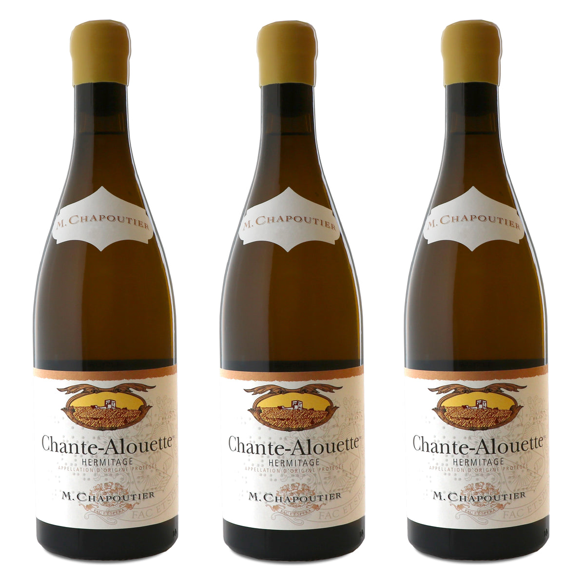 M. CHAPOUTIER Coffret Hermitage "Chante-Alouette" - 3 Bottles