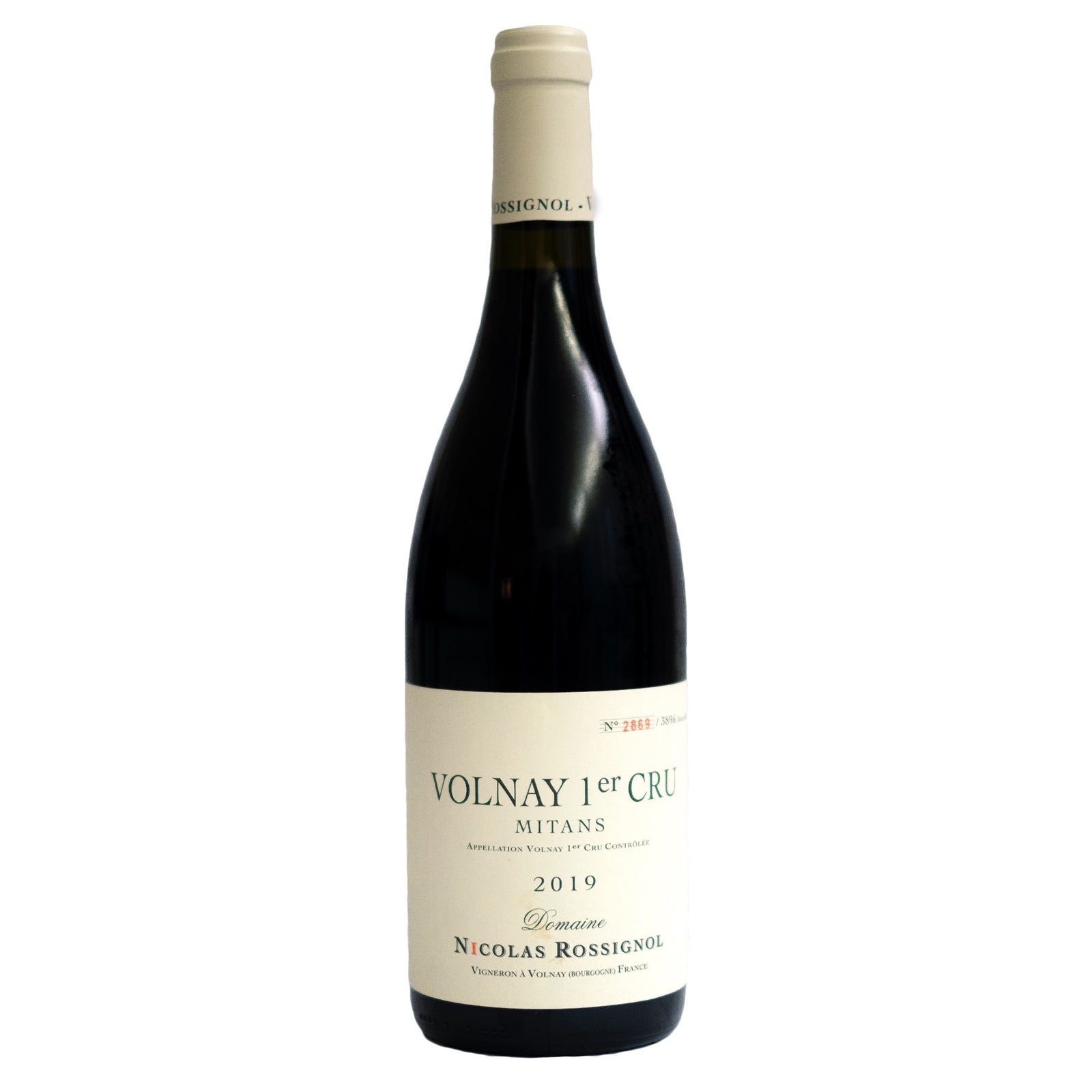 Domaine NICOLAS ROSSIGNOL Volnay 1er Cru "Mitants" 2019