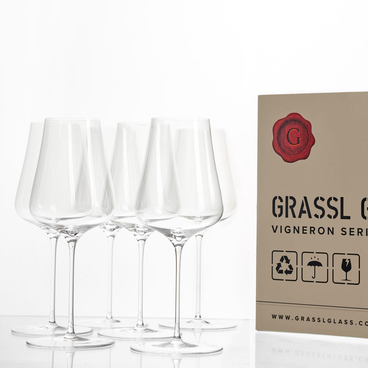 Grassl Liberté Wine Glasses, Vigneron Series