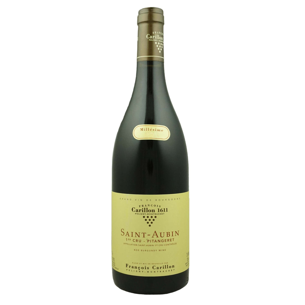 Domaine FRANCOIS CARILLON Saint-Aubin 1er Cru "Les Pitangerets" 2019 (Red)