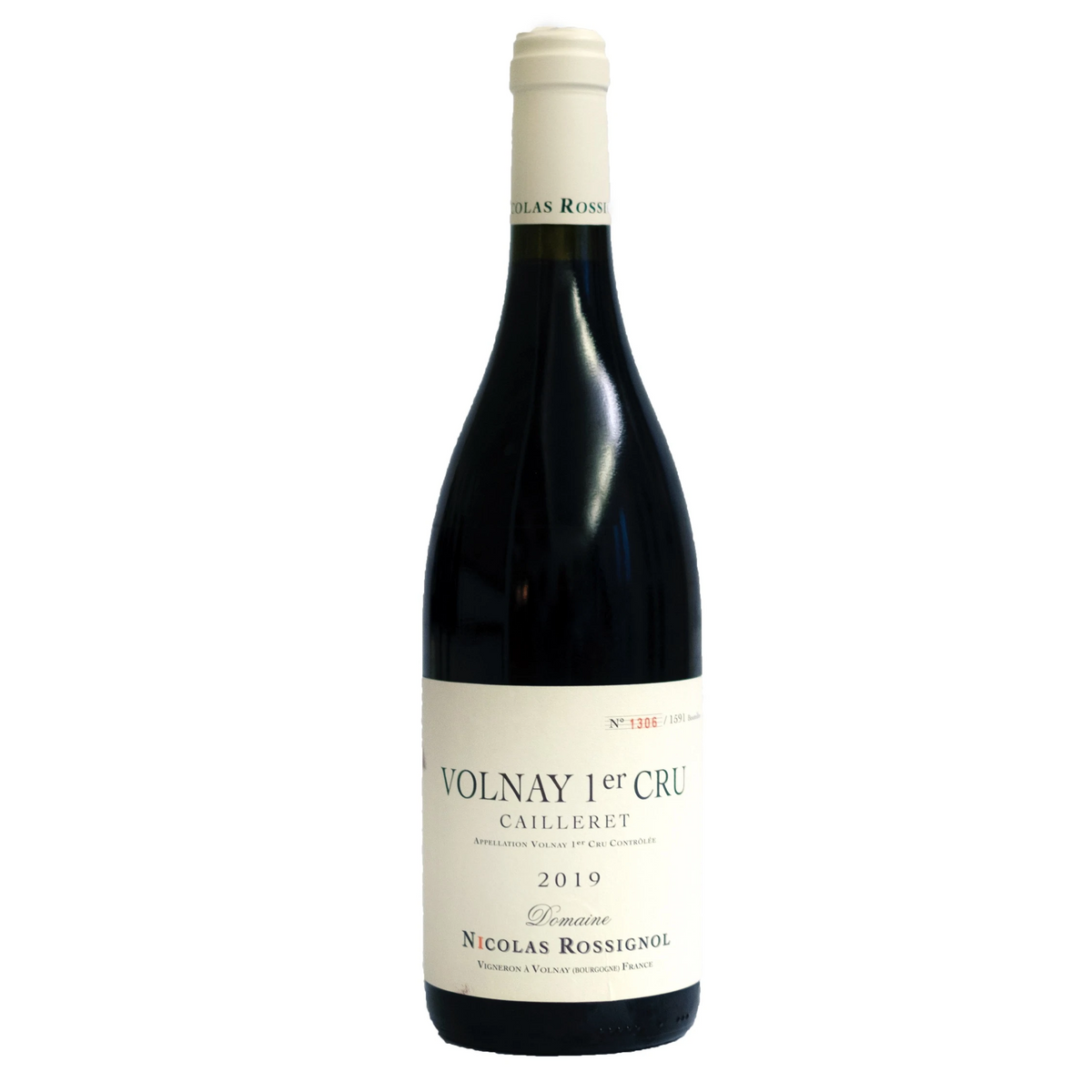 Domaine NICOLAS ROSSIGNOL Volnay 1er Cru "Cailleret" 2019