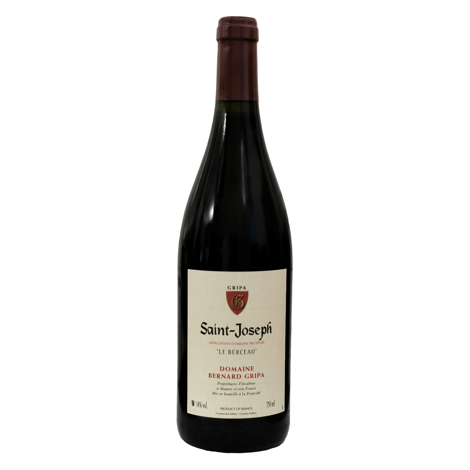 Domaine BERNARD GRIPA Saint-Joseph "Le Berceau" 2020 (Red)