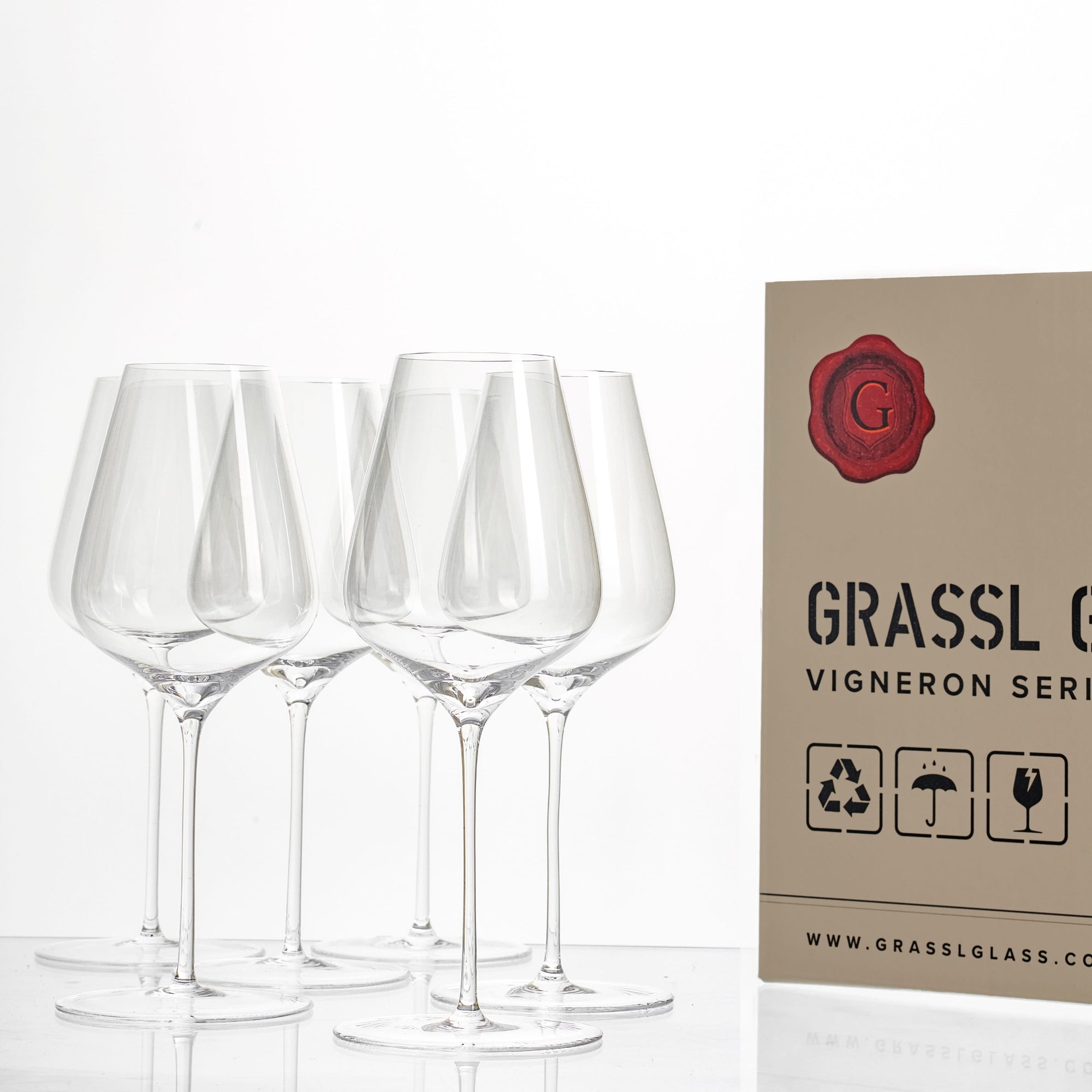GRASSL GLASS Vigneron Series "Mineralite" (Box of 6)